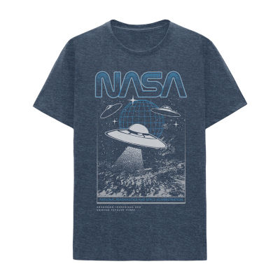 Mens Short Sleeve NASA Graphic T-Shirt