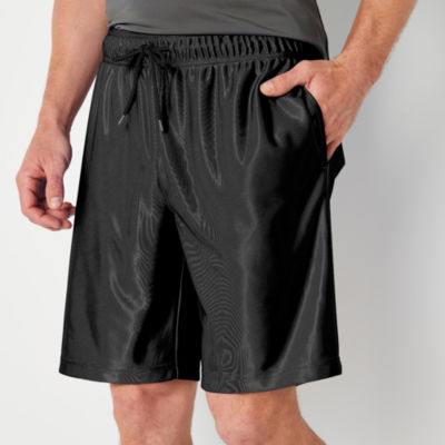 Xersion Interlock 10 Inch Mens Basketball Short, White