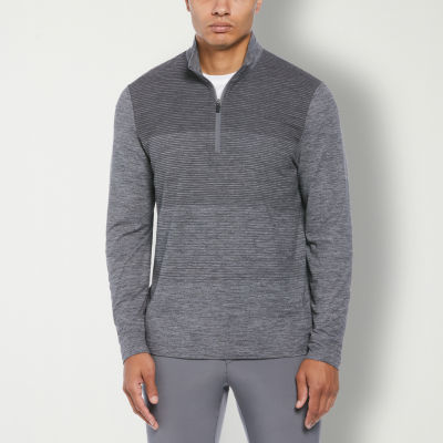 Men's Long Sleeve Quarter Zip Pullover