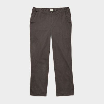 mutual weave Adaptive Mens Big and Tall Easy-on + Easy-off Seated Wear Relaxed Fit Flat Front Pant
