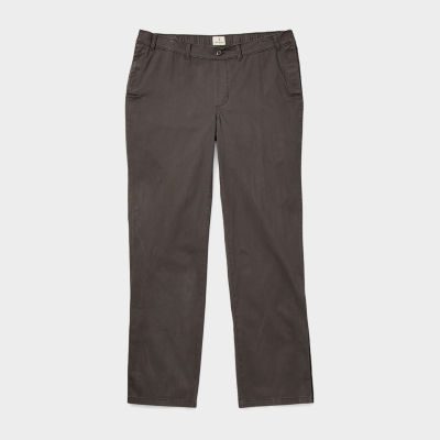 mutual weave Adaptive Mens Big and Tall Easy-on + Easy-off Seated Wear Relaxed Fit Flat Front Pants