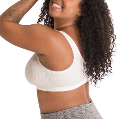 Leading Lady®  Zig-Zag Weave Front-Closure Leisure Bra- 151