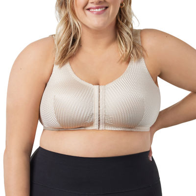 Leading Lady®  Zig-Zag Weave Front-Closure Leisure Bra- 151