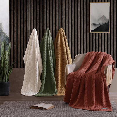 Cotton Blanket Eddie Bauer Queen Blanket Eddie Bauer Solid 100