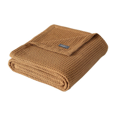 Eddie Bauer Solid 100% Cotton Blanket