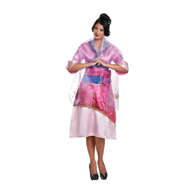 Womens Deluxe Princess Mulan Costume Set