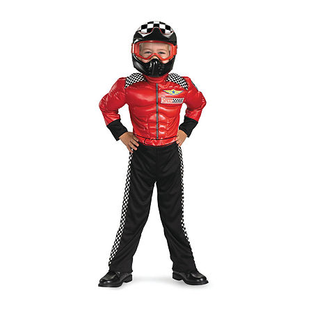 Boys Turbo Racer Costume, 3t-4t, Red