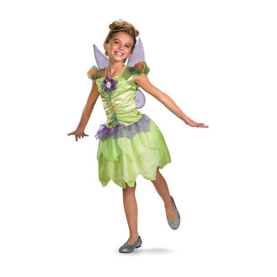 Toddler & Little Girls Tinker Bell Rainbow Classic Costume - Peter Pan