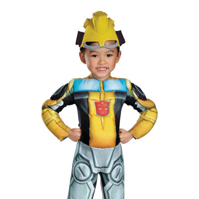 Boys Rescue Bots Bumblebee Musckle Transformers Costume