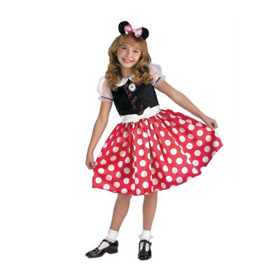 Toddler & Little Girls Minnie Mouse Classic Costume