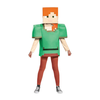 Unisex Boys Alex Classic Costume - Minecraft Costume