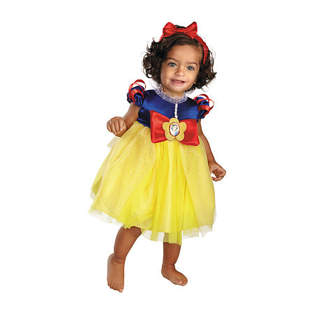 Baby Girls Deluxe Princess Snow White Costume Set, 12-18 Months, Yellow