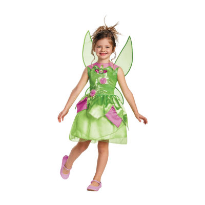 Toddler & Little Girls Tinker Bell Classic Costume - Peter Pan