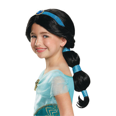 Girls Jasmine Wig Costume Accessory - Aladdin