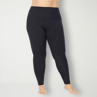 Cuddl Duds Plus Size Stretch Fleece Leggings - Macy's