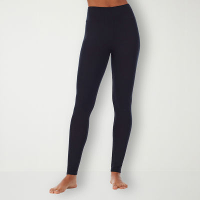 Cuddl Duds Plus Stretch Thermal Mid-Rise Leggings