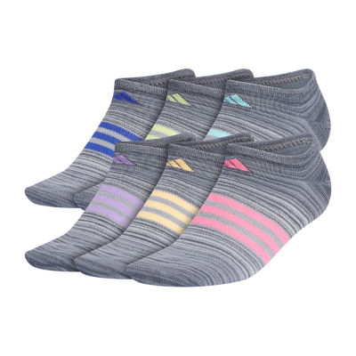 adidas Originals Superlite Statement 6-pack no-show socks in multi