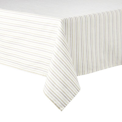 Martha Stewart Daisy Stripe Tablecloth
