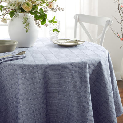 Martha Stewart Honeycomb Modern Farmhouse Tablecloth