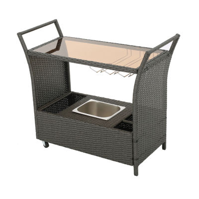 Bahama Patio Serving Cart