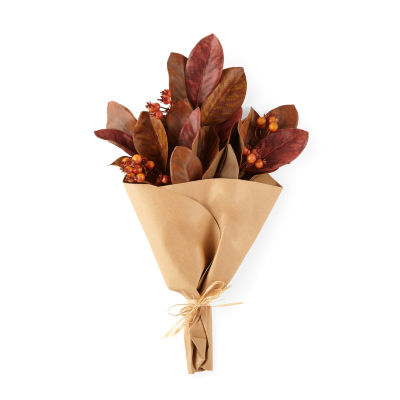 Linden Street Magnolia Leaf Stem Vase Filler