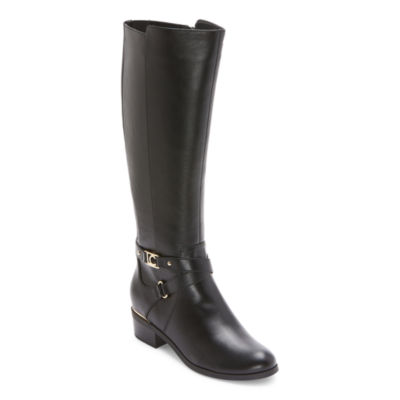 Liz Claiborne Womens Tenny Flat Heel Riding Boots - JCPenney