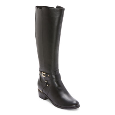 Liz claiborne leather on sale boots