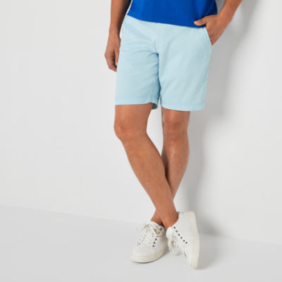 St. John's Bay Comfort Stretch 9" Mens Fabric Chino Short