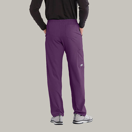 Skechers Sk0215 Structure 4-Pocket Zip-Fly Mens Big And Tall Tag Free Stretch Fabric Moisture Wicking Scrub Pants, Small Tall, Purple