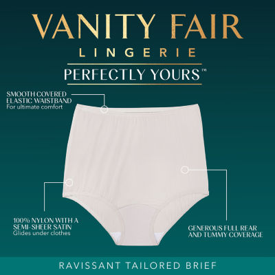 Vanity Fair® Perfectly Yours® Ravissant® Nylon 3 Pack Brief Panty - 15711