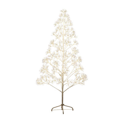 Nearly Natural 6 Foot Pre-Lit Christmas Tree