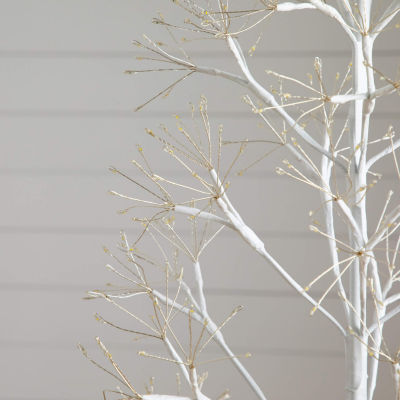 Nearly Natural 6 Foot Pre-Lit Christmas Tree