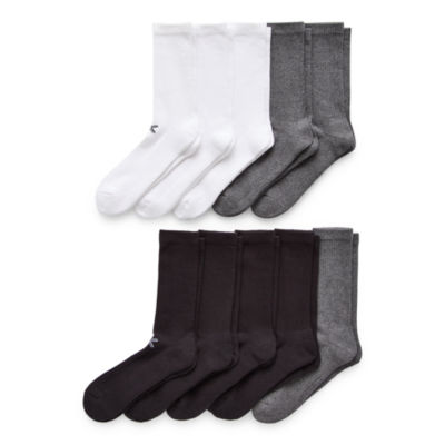 Xersion Quick-Dri Mens 10 Pair Crew Socks