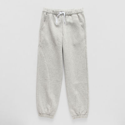 Xersion Little & Big Kid Boys Cuffed Mid Rise Regular Fit Fleece Jogger Pant