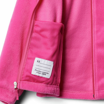 Columbia Benton Springs Little & Big Kid Girls Fleece Lightweight Puffer Jacket