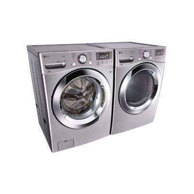 LG ENERGY STAR® 4.5 cu. ft. Ultra-Large Capacity Front-Load Washer with Steam