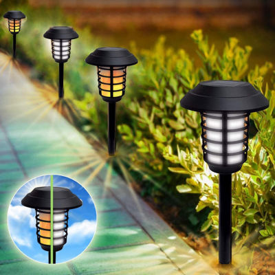 Bell + Howell Solar Powered Pathway  and Garden Lights with 2 Lighting Modes and Remote Control - Set of 4