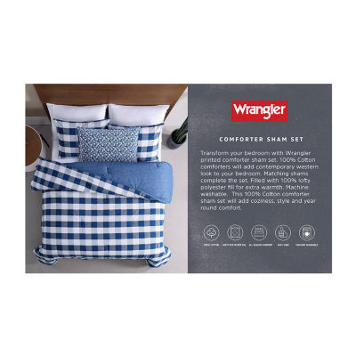 Wrangler Prairie Midweight Comforter Set