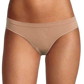 Ambrielle® Everyday Seamless Thong Panties-JCPenney