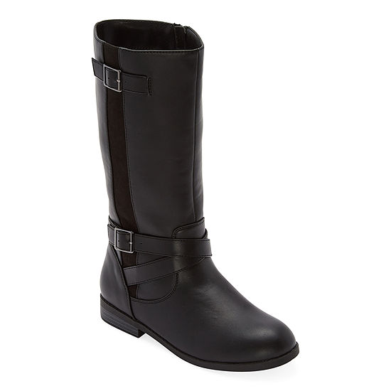 Thereabouts Little & Big  Girls Remi Stacked Heel Riding Boots