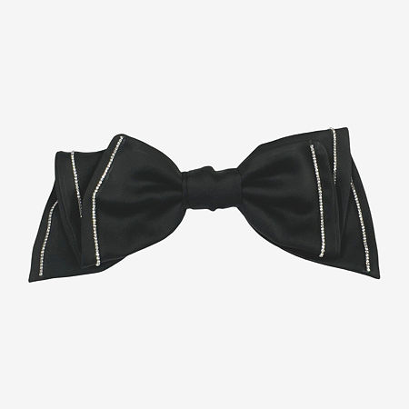Bijoux Bar Black Hair Bow In Black