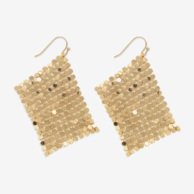 Mixit Gold Tone Drop Earrings