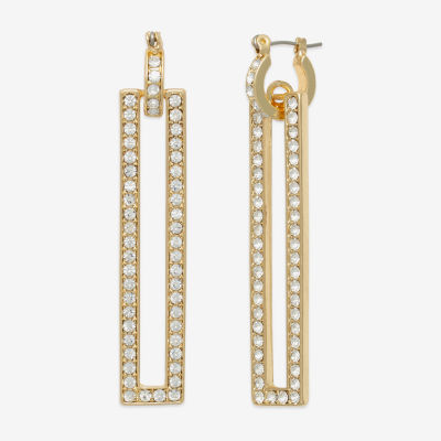 Mixit Womens Rectangular Drop Earrings