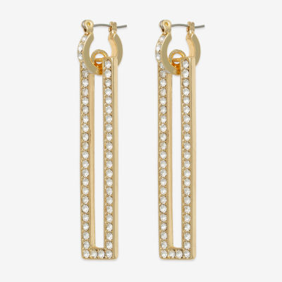 Mixit Hypoallergenic Rectangular Drop Earrings