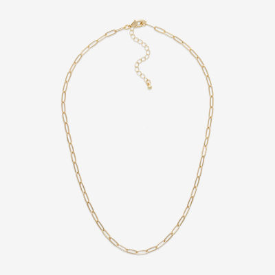 Mixit Hypoallergenic 18 Inch Link Chain Necklace