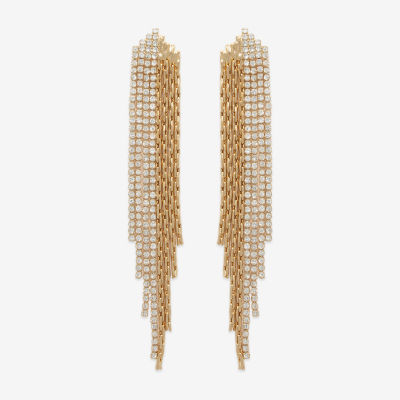 Mixit Hypoallergenic Gold Tone Drop Earrings