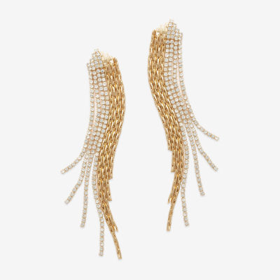 Mixit Hypoallergenic Gold Tone Drop Earrings