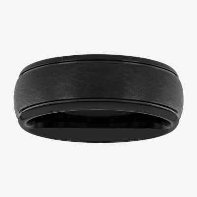 Mens 8MM Tungsten Wedding Band