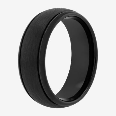 Mens 8MM Tungsten Wedding Band