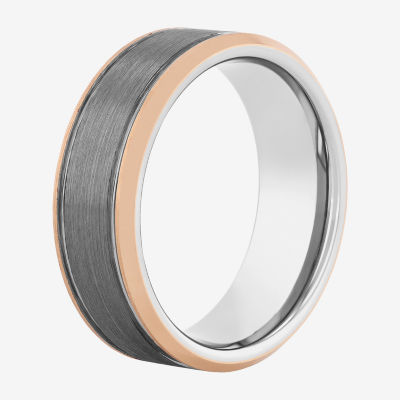 Mens 8MM Tungsten Wedding Band